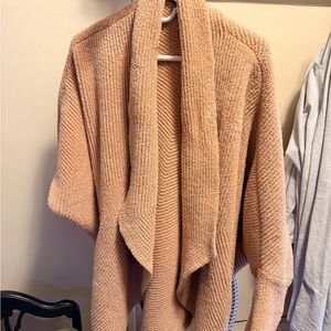 Barefoot Dreams chevron Coral Cardigan